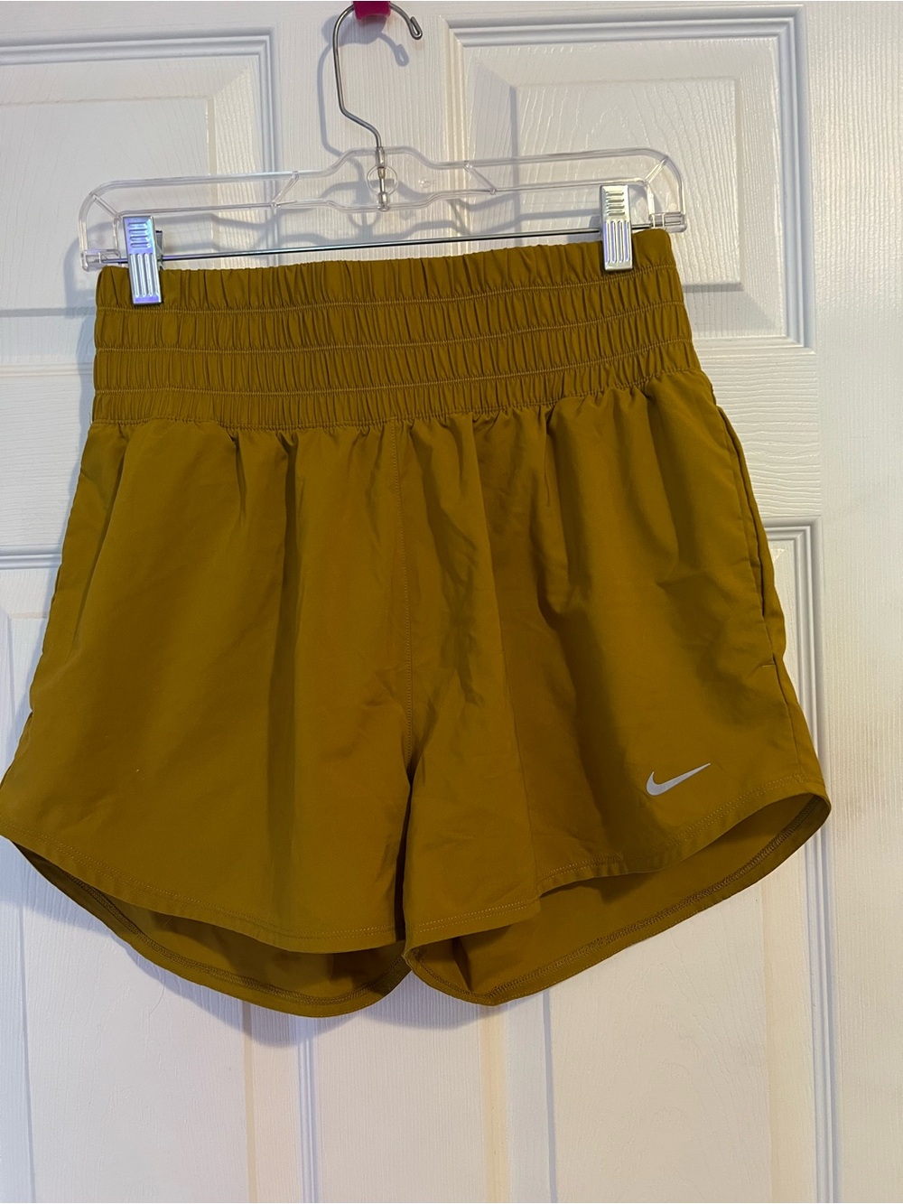 Nike Women’s Mustard Athletic Running Shorts